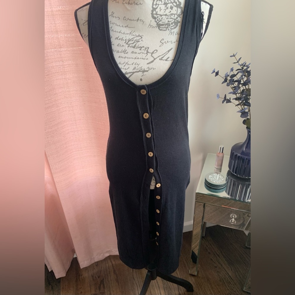 6. NWT Free People Gia Long Dress or Top - Picture 6 of 13